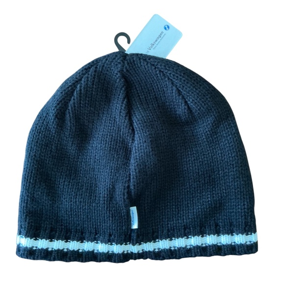 VW Volkswagen Fleece Lined Knit Beanie (NWT) - Picture 2 of 4